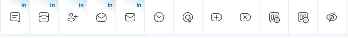 The full batch action toolbar shown above the member list.